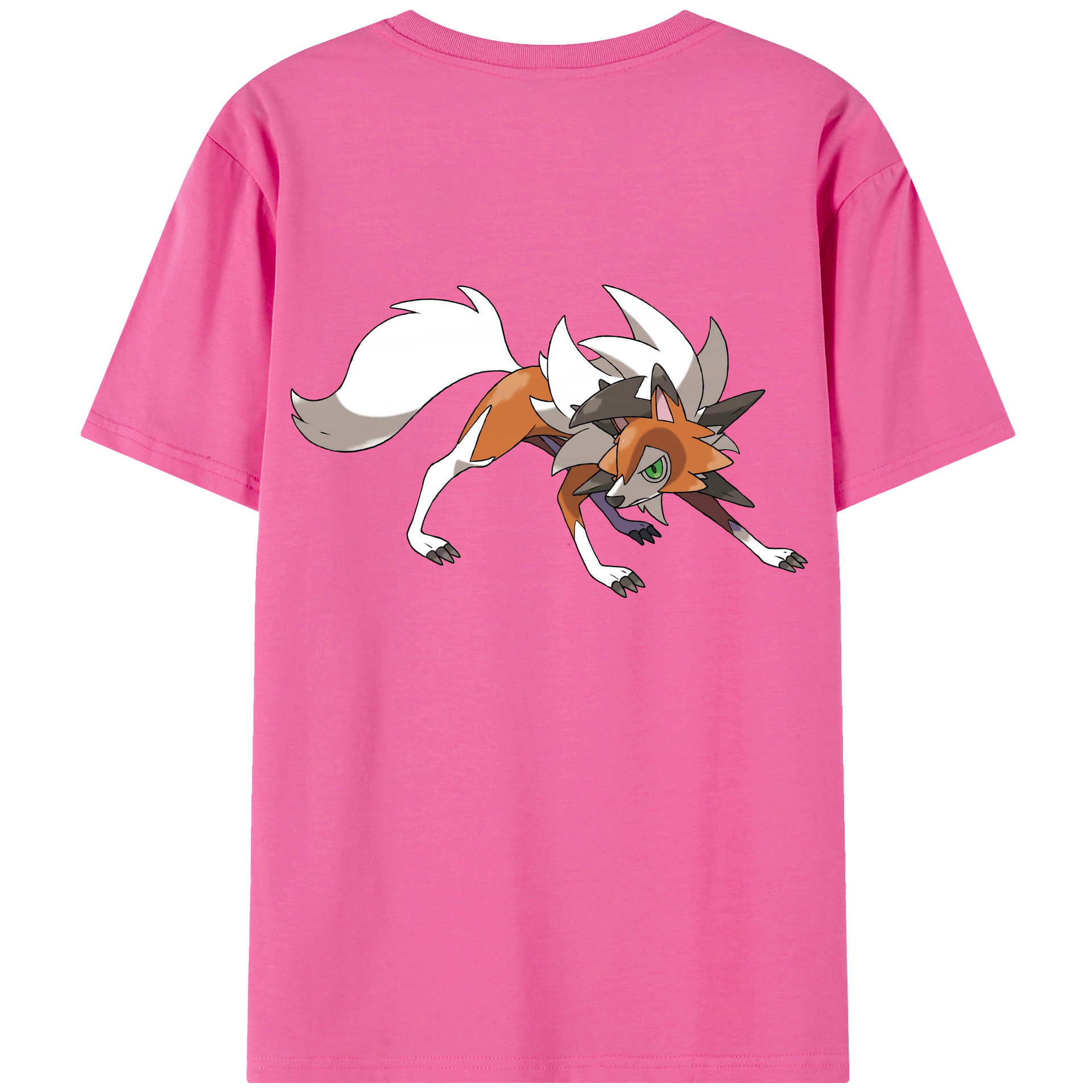 （画像用） ポケットモンスター Pokémon レディース半袖Tシャツ(バックプリント)